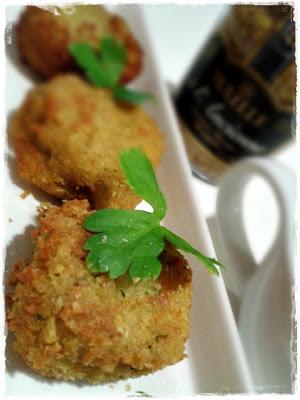 Falafel con Salsa de Mostaza y Miel