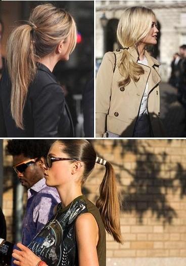 STREET STYLE INSPIRATION; COLETAS, TRENZAS o LAS DOS.-