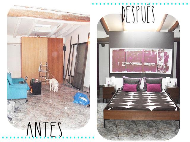 DIY Antes y Después'13: El dormitorio vestidor de Yonolotiraría