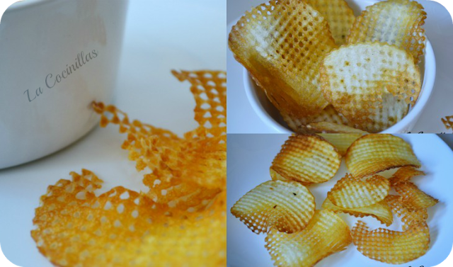 Patatas chip caseras