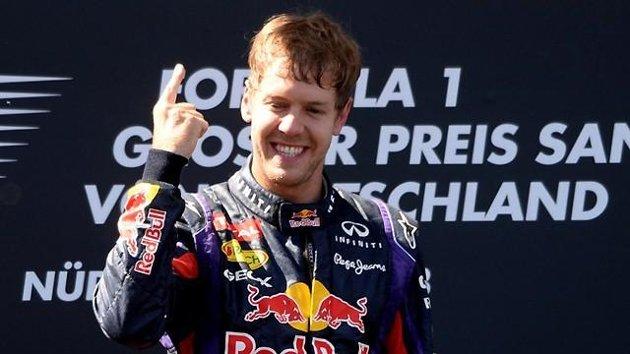Vettel por fin es profeta en su tierra; Alonso, cuarto