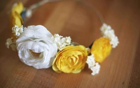 DIY: Corona de Flores