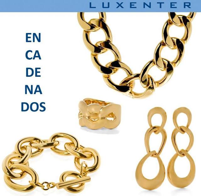 Cadenas y eslabones Luxenter para el verano