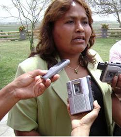 DENUNCIAS CONTRA ACTOS DE CORRUPCION DE  LA GESTION ANTERIOR CONTINUARAN… Asegura ratificada Alcaldesa de San Luis Delia Solórzano