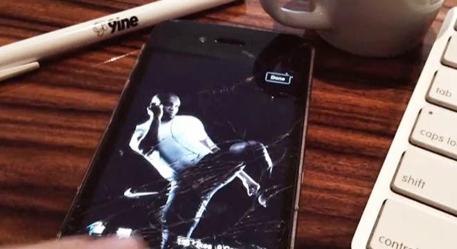 Nike disimula la pantalla rota de tu smartphone