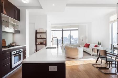 vacaciones pisos alquiler new york pisos apartamentos new york Piso de alquiler en Brooklyn New York diseño decoración interiores alquiler decoración minimalista usa new york brooklyn decoración en blanco cocinas oscuras cocinas modernas blog decoración nórdica 