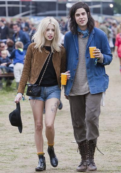 Looks of Glastonbury's 2013