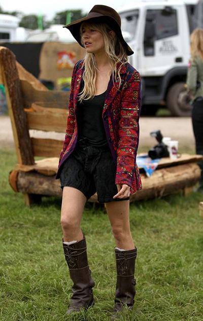 Looks of Glastonbury's 2013