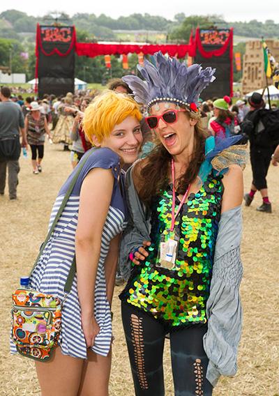 Looks of Glastonbury's 2013