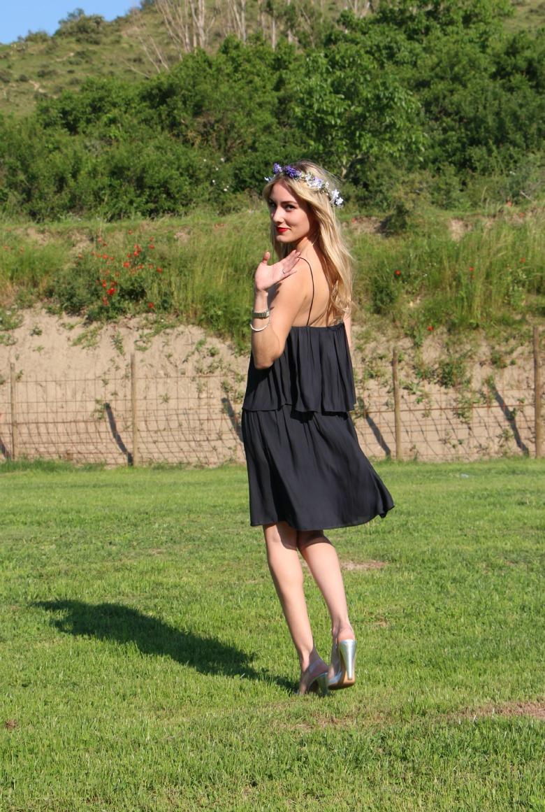 Corona de flores para el pelo