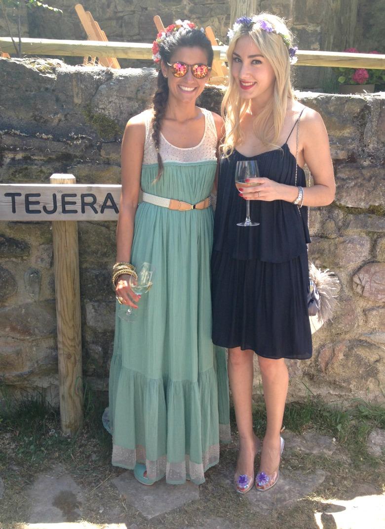 Corona de flores para el pelo