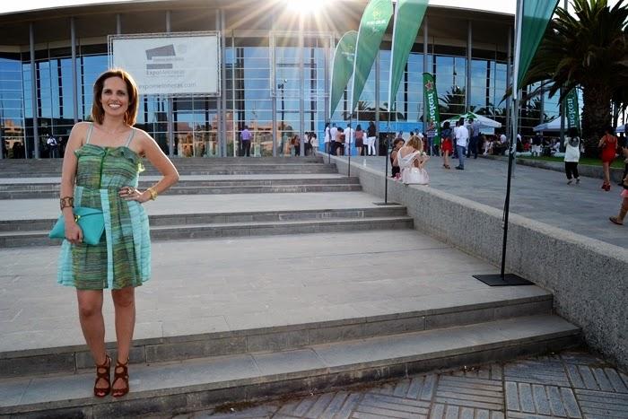Striped Mint Dress