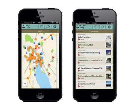 La app Field Trip invita a Architonic La app Field Trip invita a Architonic