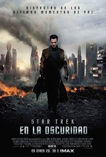 Póster: Star Trek: En la oscuridad (J. J. Abrams, 2.013)