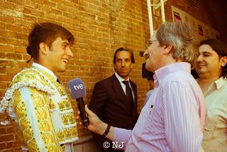 De becaria en Las Ventas