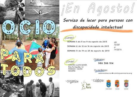 Servicio de Ocio para Personas con Discapacidad Intelectual del Centro Juan María - Nigrán (Pontevedra)