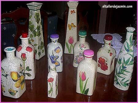 Cómo decorar botellas