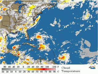 COE y ONAMET emiten alerta verde por amenaza Chantal.