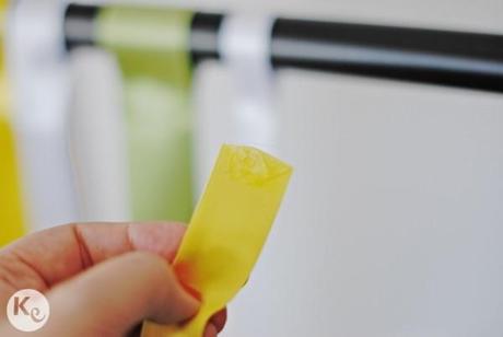 DIY. Ribbon backdrop 