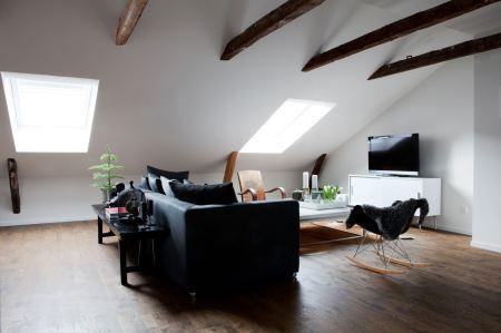 Dúplex con terraza estilo nórdico dúplex con terraza decoración diseño nórdico decoración exteriores nórdico decoración dúplex y áticos decoración diseño exteriores balcones y terrazas decoración blanco y negro blog diseño decoración interiores nórdico