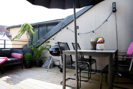 Dúplex con terraza estilo nórdico dúplex con terraza decoración diseño nórdico decoración exteriores nórdico decoración dúplex y áticos decoración diseño exteriores balcones y terrazas decoración blanco y negro blog diseño decoración interiores nórdico