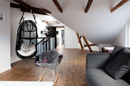 Dúplex con terraza estilo nórdico dúplex con terraza decoración diseño nórdico decoración exteriores nórdico decoración dúplex y áticos decoración diseño exteriores balcones y terrazas decoración blanco y negro blog diseño decoración interiores nórdico