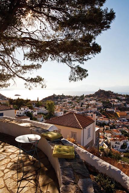 La casa de la interiorista Tina Komninou, en Hidra, Grecia