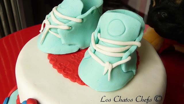 Tarta de bautizo para Pol