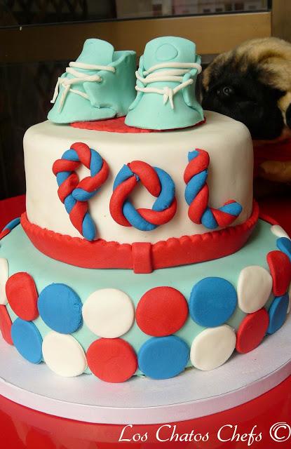 Tarta de bautizo para Pol