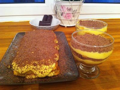 Receta rápida de tiramisú casero