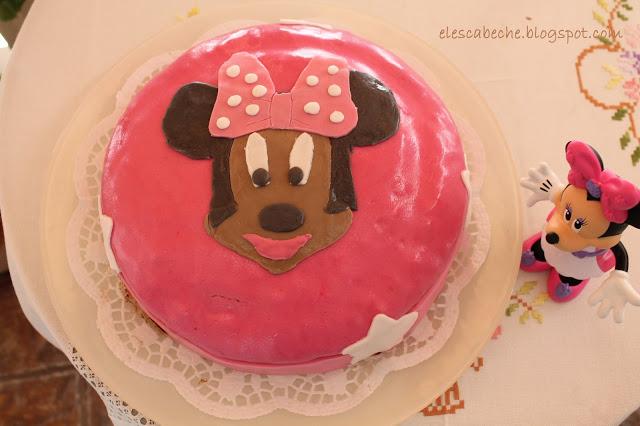 Tarta Fondant Minnie Mouse