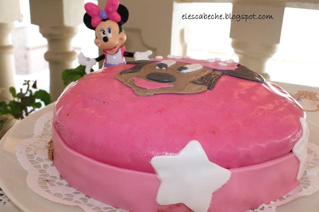 Tarta Fondant Minnie Mouse