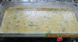 BUDÍN DE ESPÁRRAGOS VERDES