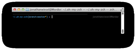 Cómo instalar oh-my-zsh screenGit