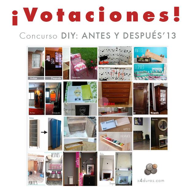 Votaciones Diy Antes y Después '13. #diyantesydespues