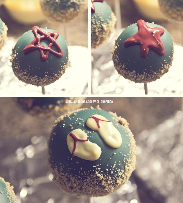 cakepops diseño verano - cakepops playeros