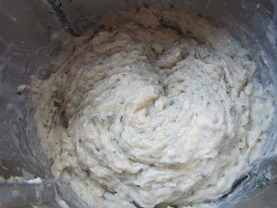 Pastel de pollo y calabacín al vapor