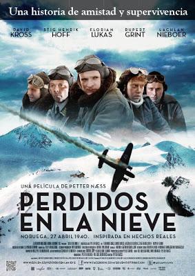 Perdidos en la nieve, una película dirigida por Petter Naess y protagonizada por Rupert Grint...