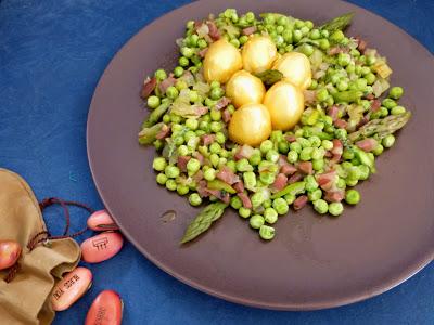 Huevos de oro sobre habichuelas