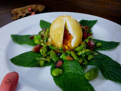 Huevos de oro sobre habichuelas