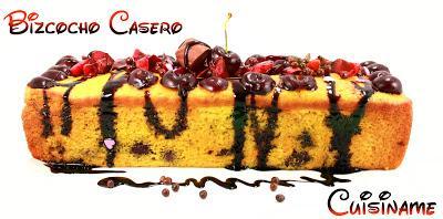 bizcocho, bizcocho casero, cake, bizcocho de frutas, postres, recetas de postres, yummy recipes, cerezas, uva, humor, curiosidades, recetas caseras, recetas originales