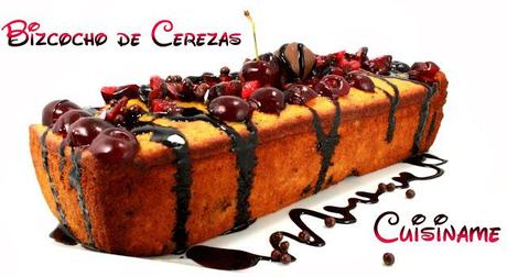 bizcocho, bizcocho casero, cake, bizcocho de frutas, postres, recetas de postres, yummy recipes, cerezas, uva, humor, curiosidades, recetas caseras, recetas originales