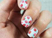 Uñas decoradas fresas Reto #SummerNails