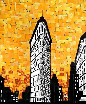 nuncalosabre.MetroCard Collages - Nina Boesch 