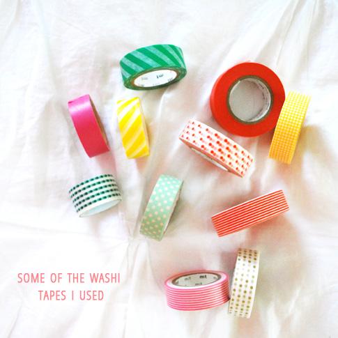 WASHI TAPE WALL