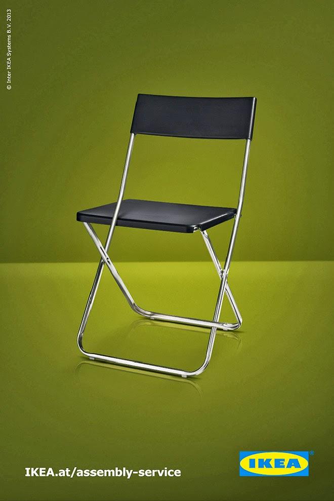 Muebles de IKEA imposibles, silla