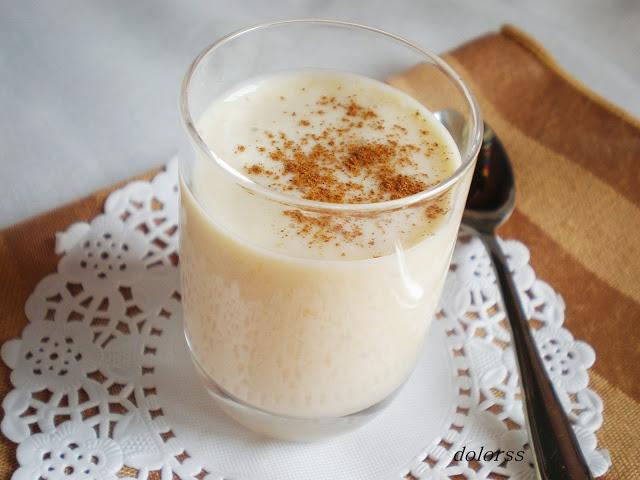 Batido de plátano con miel