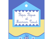 Papa Pique Maman Coud. Tienda coleteros clips para niñas