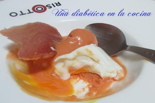 Salmorejo Cordobés y helado de salmorejo