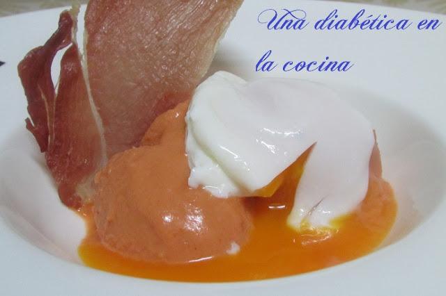 Salmorejo Cordobés y helado de salmorejo